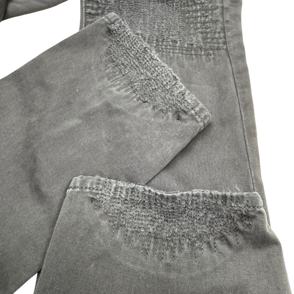 True Religion Geno Relaxed Slim Jeans Straight Distressed Washed Black Women 28 - Picture 6 of 16